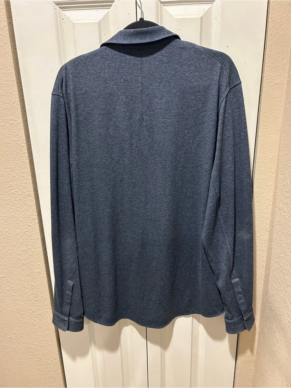 Lululemon Soft Knit Overshirt Heather Navy , XL